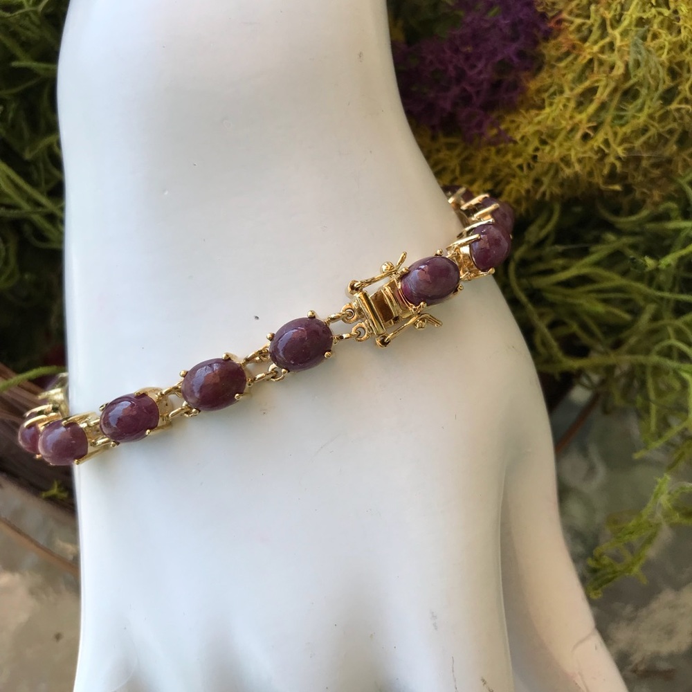 NATURAL Ruby Bracelet